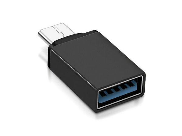 MaKant USB C uros - USB 3.0 naaras Adapteri, musta